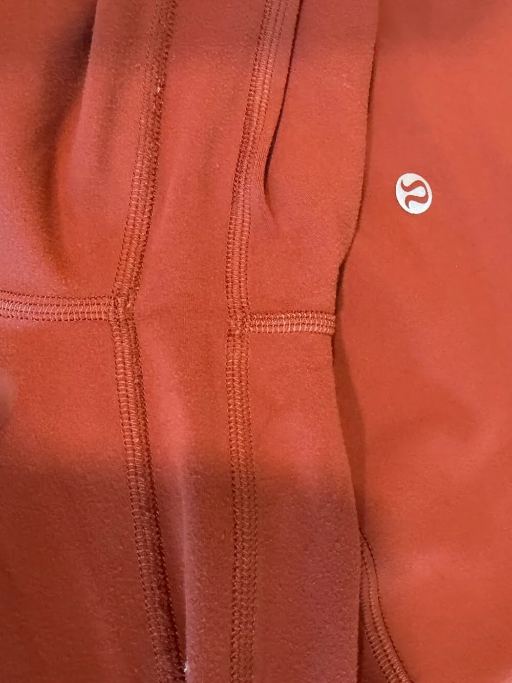 Lululemon Align High Rise 25” Orange/Rust Yoga Pants Leggings Size 4